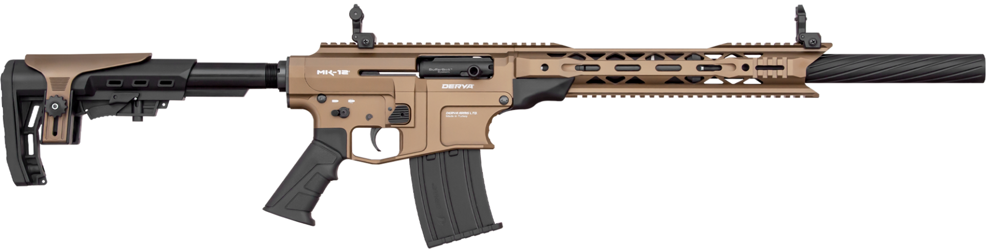 DERYA MK12 AS-102SF BRONZ ŞARJÖRLÜ AV TÜFEĞİ