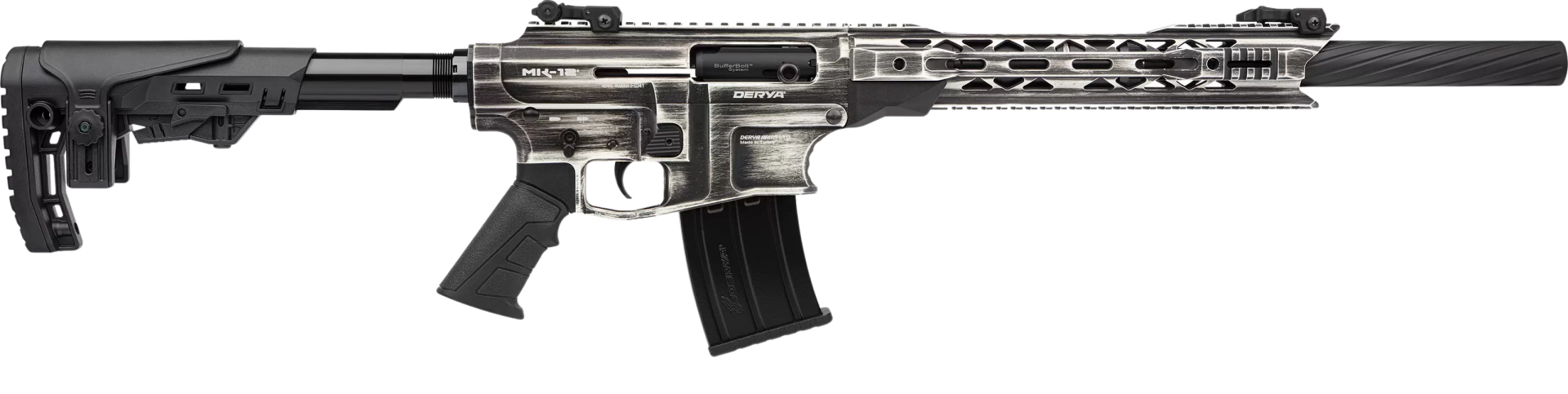 DERYA MK12 AS-109SE BEYAZ EKSİTME ŞARJÖRLÜ AV TÜFEĞİ