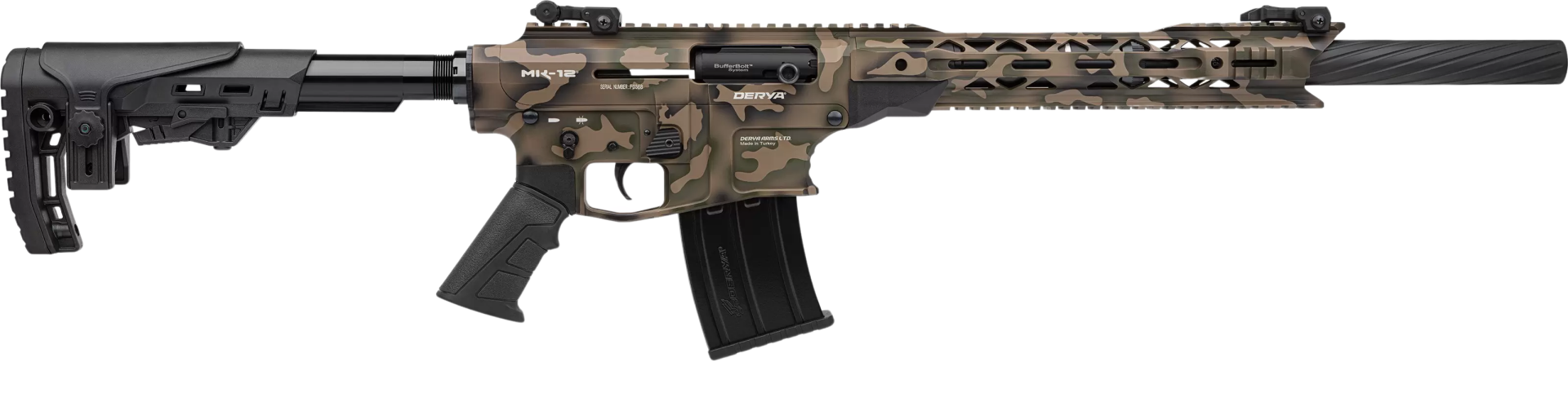 DERYA MK12 AS-154K KAMUFLAJ ŞARJÖRLÜ AV TÜFEĞİ