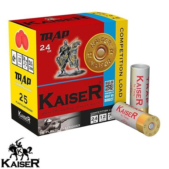 KAISER 24 GR. NO: 7,5 TRAP FİŞEĞİ - 12 KALİBRE