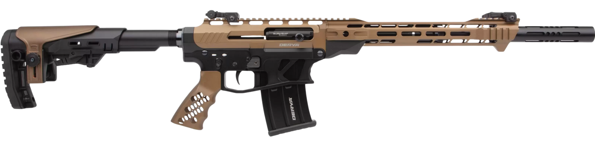 DERYA MK20 ES-202S BRONZ SİYAH ŞARJÖRLÜ AV TÜFEĞİ