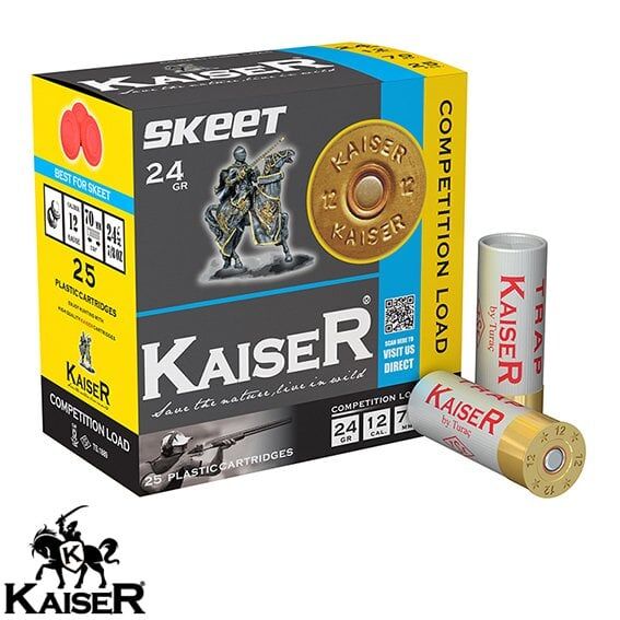 KAISER 24 GR. NO: 9,5 SKEET FİŞEĞİ - 12 KALİBRE