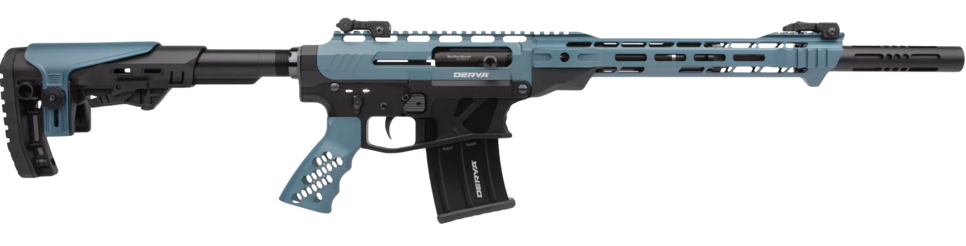 DERYA MK20 ES-216S MAVİ SİYAH ŞARJÖRLÜ AV TÜFEĞİ