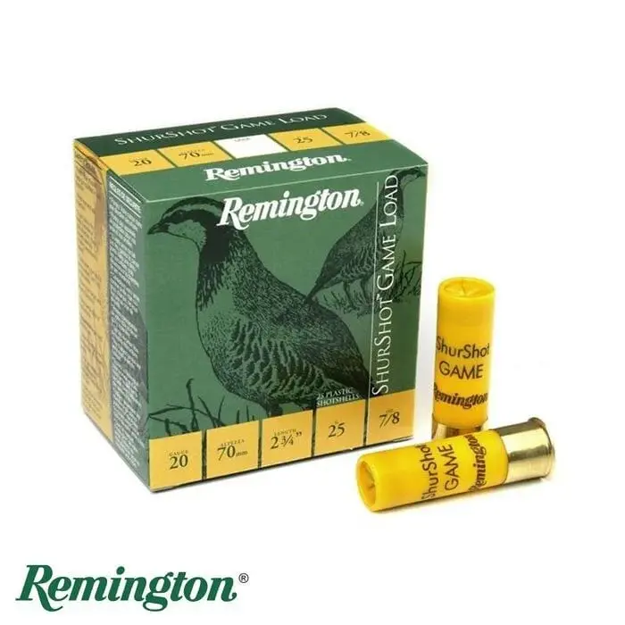 REMINGTON SHURSHOT GAME LOAD 25 GR AV FİŞEĞİ - 20 KALİBRE