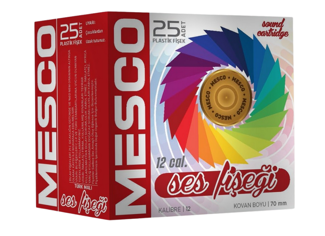 MESCO SES FİŞEĞİ - 12 KALİBRE