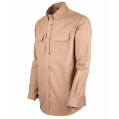 T. VAV Uzun Kol Gömlek Hidden-02 Hiking Bej - XL
