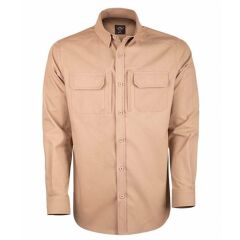 T. VAV Uzun Kol Gömlek Hidden-02 Hiking Bej - XL