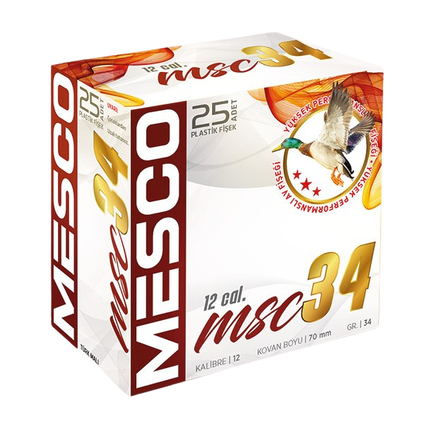 MESCO 34 GR AV FİŞEĞİ - 12 KALİBRE