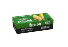 STERLING 9X19 FMJ 124 GRAIN PARABELLUM TABANCA MERMİSİ