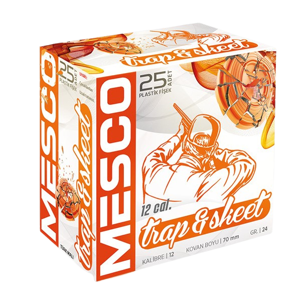 MESCO 24 GR TRAP/SKEET FİŞEĞİ - 12 KALİBRE