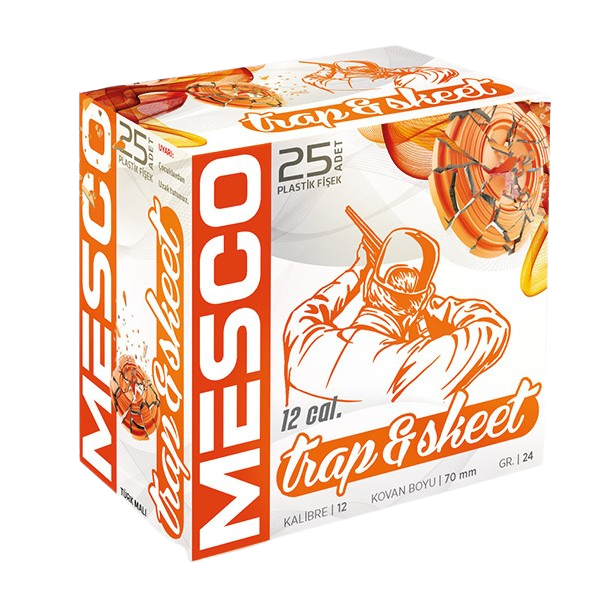 MESCO 24 GR TRAP/SKEET FİŞEĞİ - 12 KALİBRE