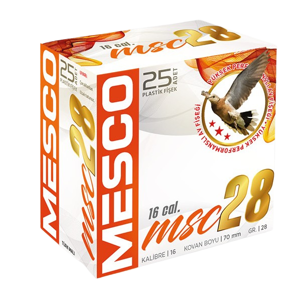 MESCO 28 GR AV FİŞEĞİ - 16 KALİBRE