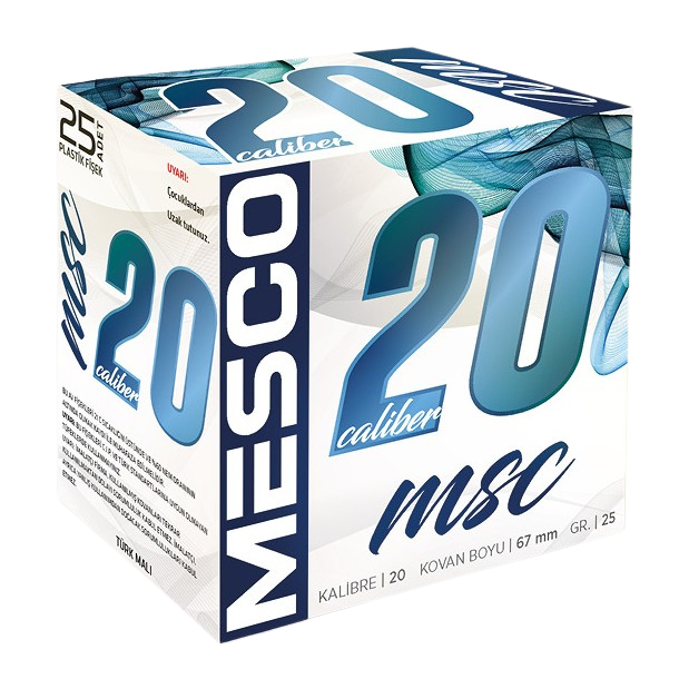 MESCO 25 GR AV FİŞEĞİ - 20 KALİBRE