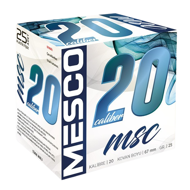 MESCO 25 GR AV FİŞEĞİ - 20 KALİBRE
