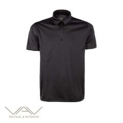 VAV Vlac-01 Polo Yaka Tişört Siyah L