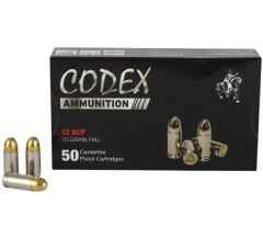 ÖZKURSAN BROWNING 7.65 MM FMJ 70 GRAIN TABANCA MERMİSİ