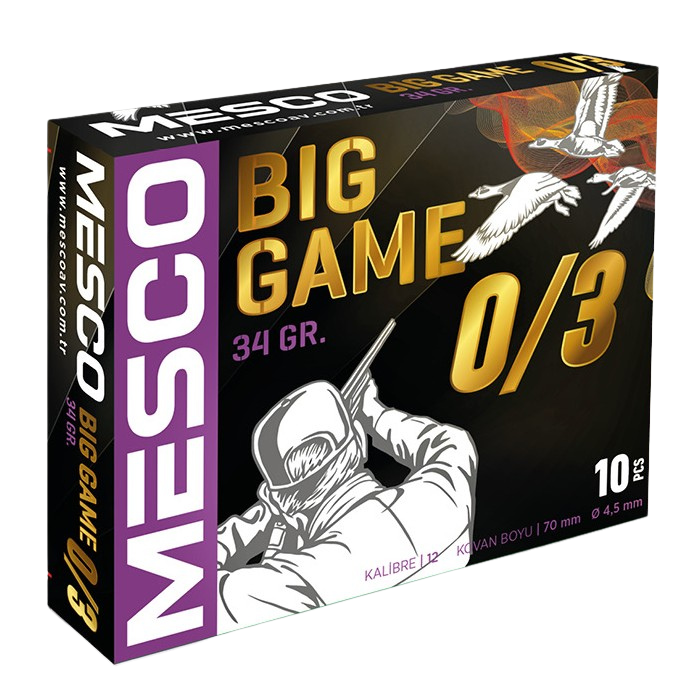 MESCO 34 GR BIG GAME 0/3 - 12 KALİBRE