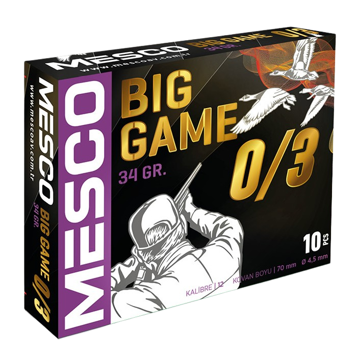 MESCO 34 GR BIG GAME 0/3 - 12 KALİBRE