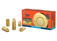 ZSR 9MM LUGER TABANCA MERMİSİ