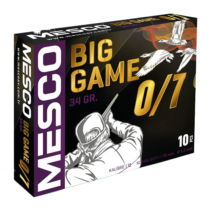 MESCO 34 GR BIG GAME 0/7 - 12 KALİBRE