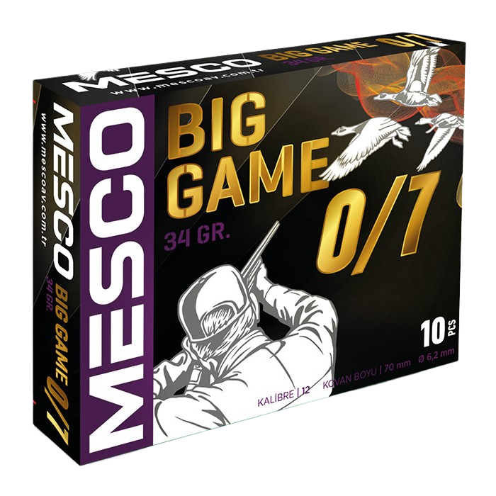 MESCO 34 GR BIG GAME 0/7 - 12 KALİBRE