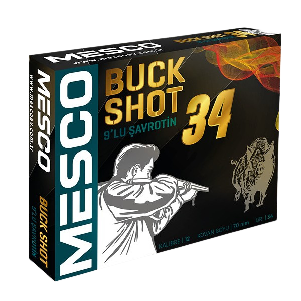 MESCO 34 GR BUCKSHOT - 12 KALİBRE
