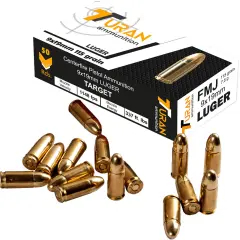 TURAN AMMO 9MM LUGER TABANCA MERMİSİ