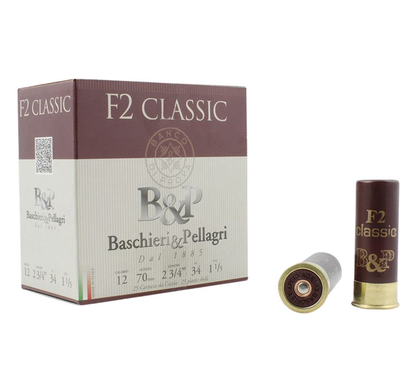 B&P F2 CLASSIC 34 GR AV FİŞEĞİ - 12 KALİBRE