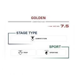 FIOCCHI GOLDEN 24 GR NO:7,5 TRAP FİŞEĞİ - 12 KALİBRE