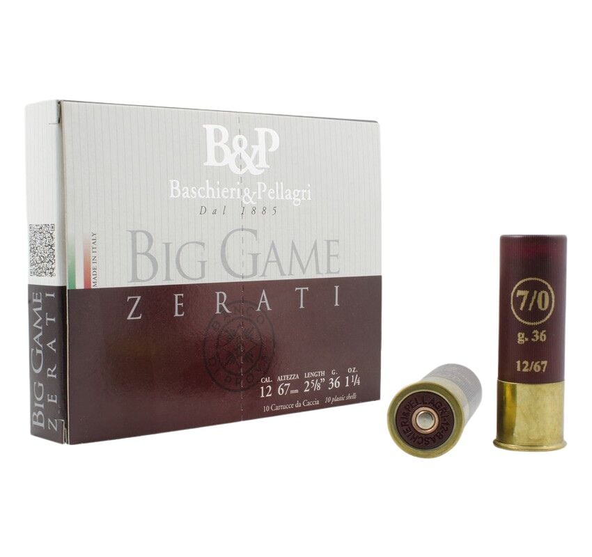 B&P 36 GR BIG GAME ZERATI 5/0 AV FİŞEĞİ - 12 KALİBRE