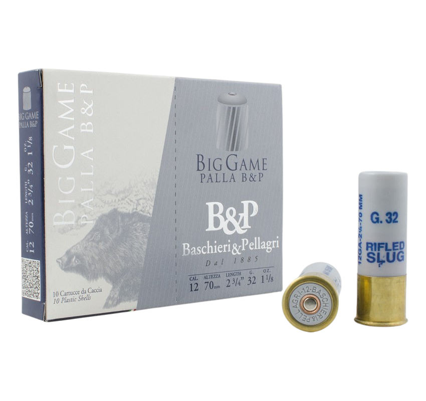 B&P BIG GAME PALLA SLUG TEK KURŞUN - 12 KALİBRE
