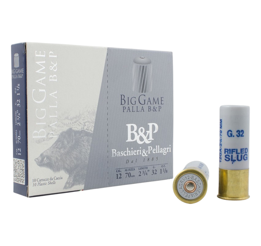B&P BIG GAME PALLA SLUG TEK KURŞUN - 12 KALİBRE
