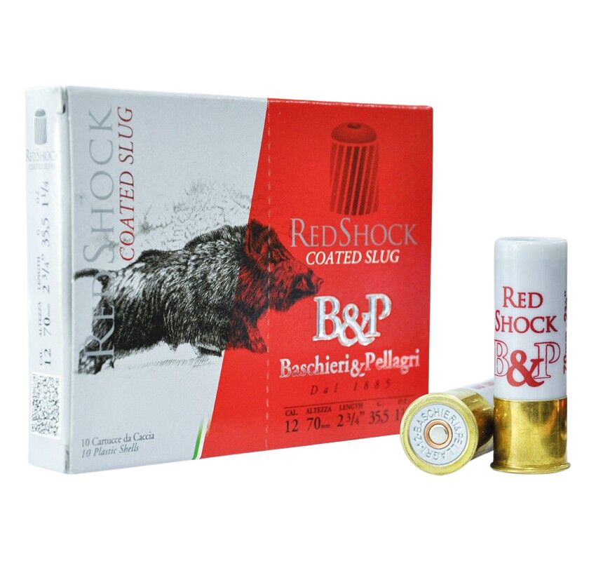 B&P RED SHOCK TEK KURŞUN - 12 KALİBRE