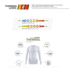 BLACKSPADE Termal Üst İçlik 2. Seviye Siyah - XL