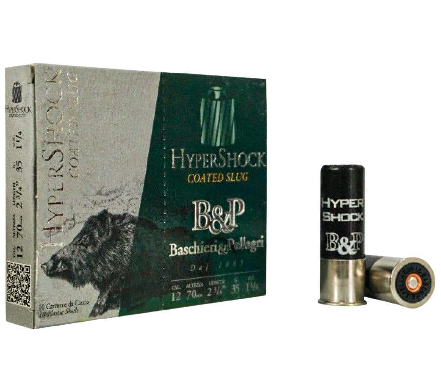 B&P HYPER SHOCK COATED SLUG - 12 KALİBRE