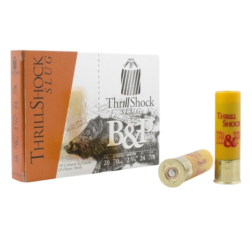 B&P THRILL SHOCK SLUG TEK KURŞUN - 20 KALİBRE