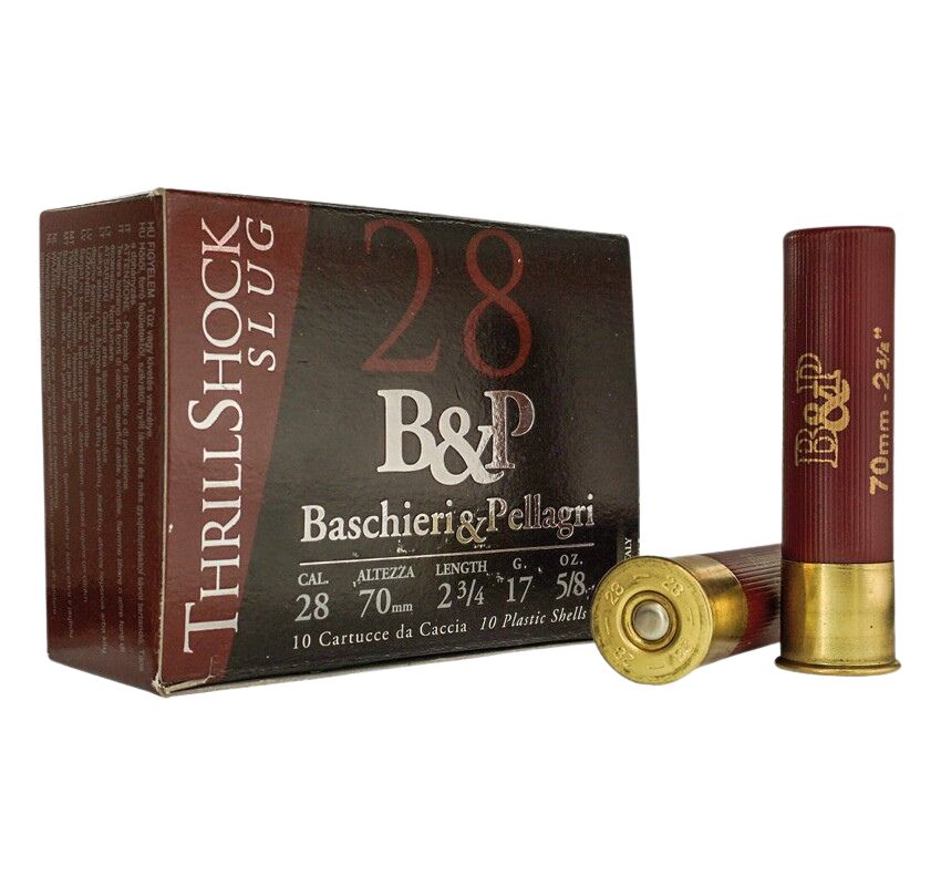 B&P 17GR THRILL SHOCK SLUG TEK KURŞUN - 28 KALİBRE