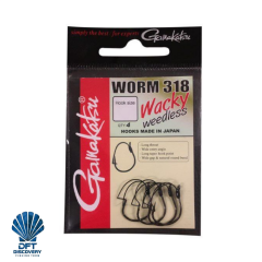 T.D. GAMAKATSU Worm 318 Wacky Weedless #2 1/4