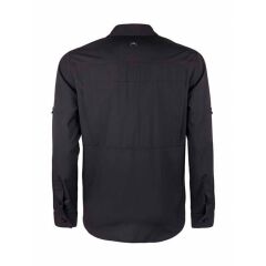 VAV Uzun Kol Gömlek Tacflex-02 Siyah- XS