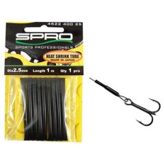 T.D. SPRO Heat Shrink Tube BK 1M 2.0MM Düğüm Koruyucu