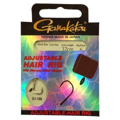 T.D. GAMAKATSU Bks-Adjust Hair Rig Takımı #8 12Cm 1/6