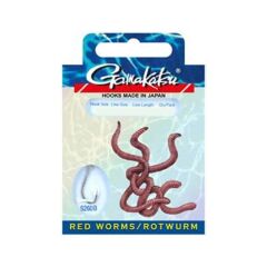T.D. GAMAKATSU BKD-5260B Red Worm İğne Takımı 60 cm #6