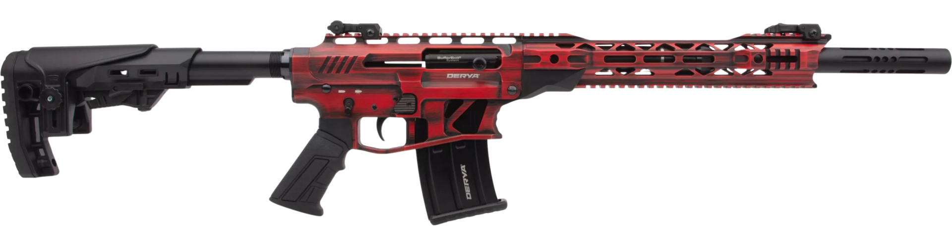 DERYA MK20 ES-204SE KIRMIZI ESKİTME ŞARJÖRLÜ AV TÜFEĞİ