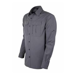 VAV Uzun Kol Gömlek Tacflex-02 Füme - XXL