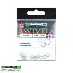 SPRO Nikel Halka(Ayrık) 6MM - 10 Adet