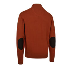 DEERHUNTER Harrington Fermuarlı Kahve Kazak 2XL