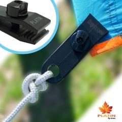 8 Adet Çoklu Kullanımlı Branda,Gölgelik, Tarp Çadır İçin Yüksek Kaliteli Vidalı Plastik Klips