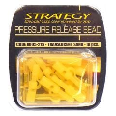 T.D. SPRO Strategy Leadclip Transp. Sand 1/10