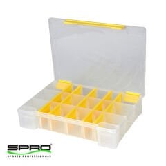 SPRO TBX50M Şeffaf 250x175x50CM Yem Kutusu