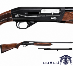 HUĞLU RENOVA COMBO SLUG AHŞAP YARI OTOMATİK AV TÜFEĞİ